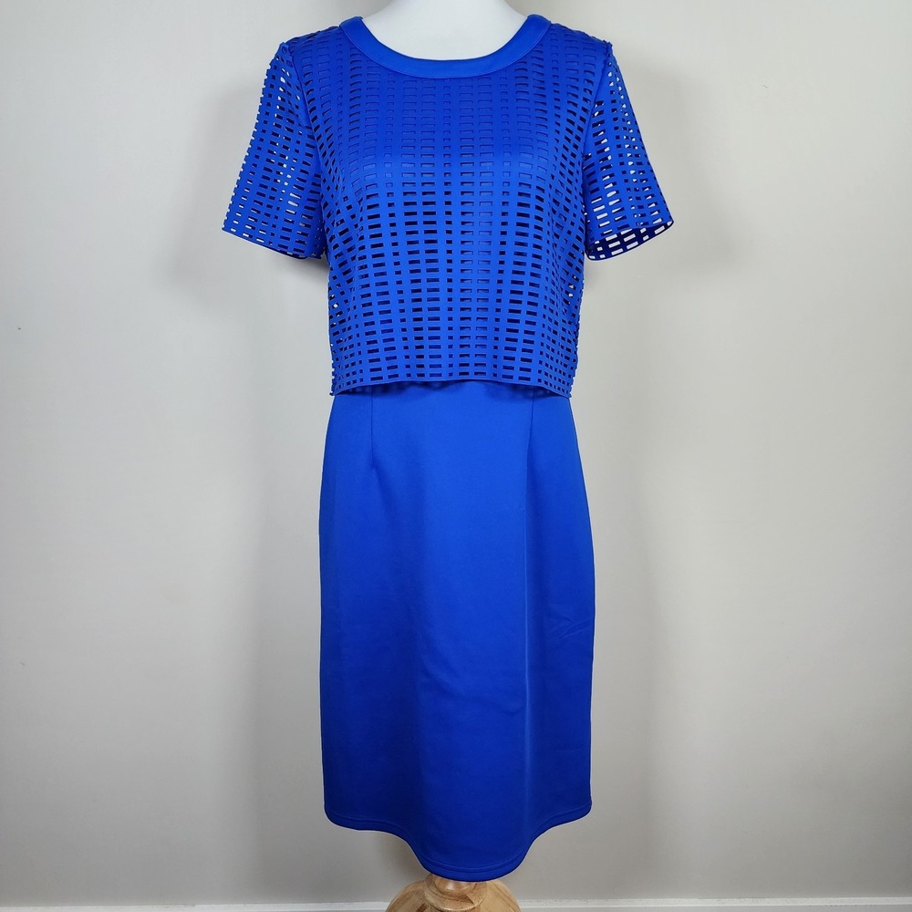 Spense Formal Dress NEW Womens 10 Eyelet Layered Wedding Guest Party‎ Business